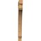 Ekena Millwork Legacy Block Rough Sawn Bracket, Western Red Cedar, 4"W x 34"D x 46"H BKT04X34X46LEC05RWR - alternate 3
